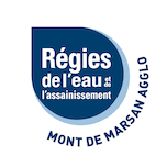 Logo Régies des eaux de Mont-de-Marsan