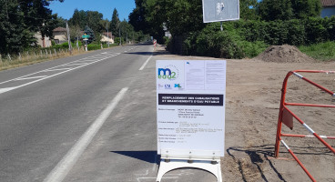 ROUTE DE BRETAGNE: TRAVAUX EAU POTABLE