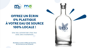 Nouvelle bouteilleUne bouteille pour l'eau de qualité de notre territoire